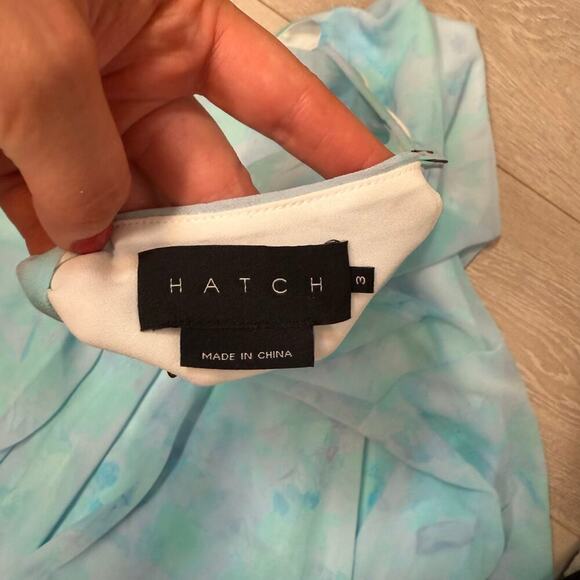 Hatch women’s maternity dress blue size 3 - Picture 4 of 10